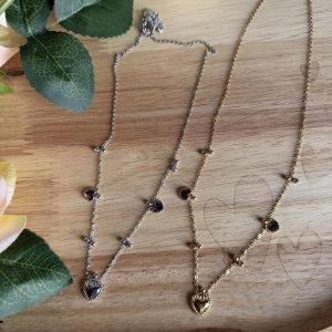 Collier "Pensée"