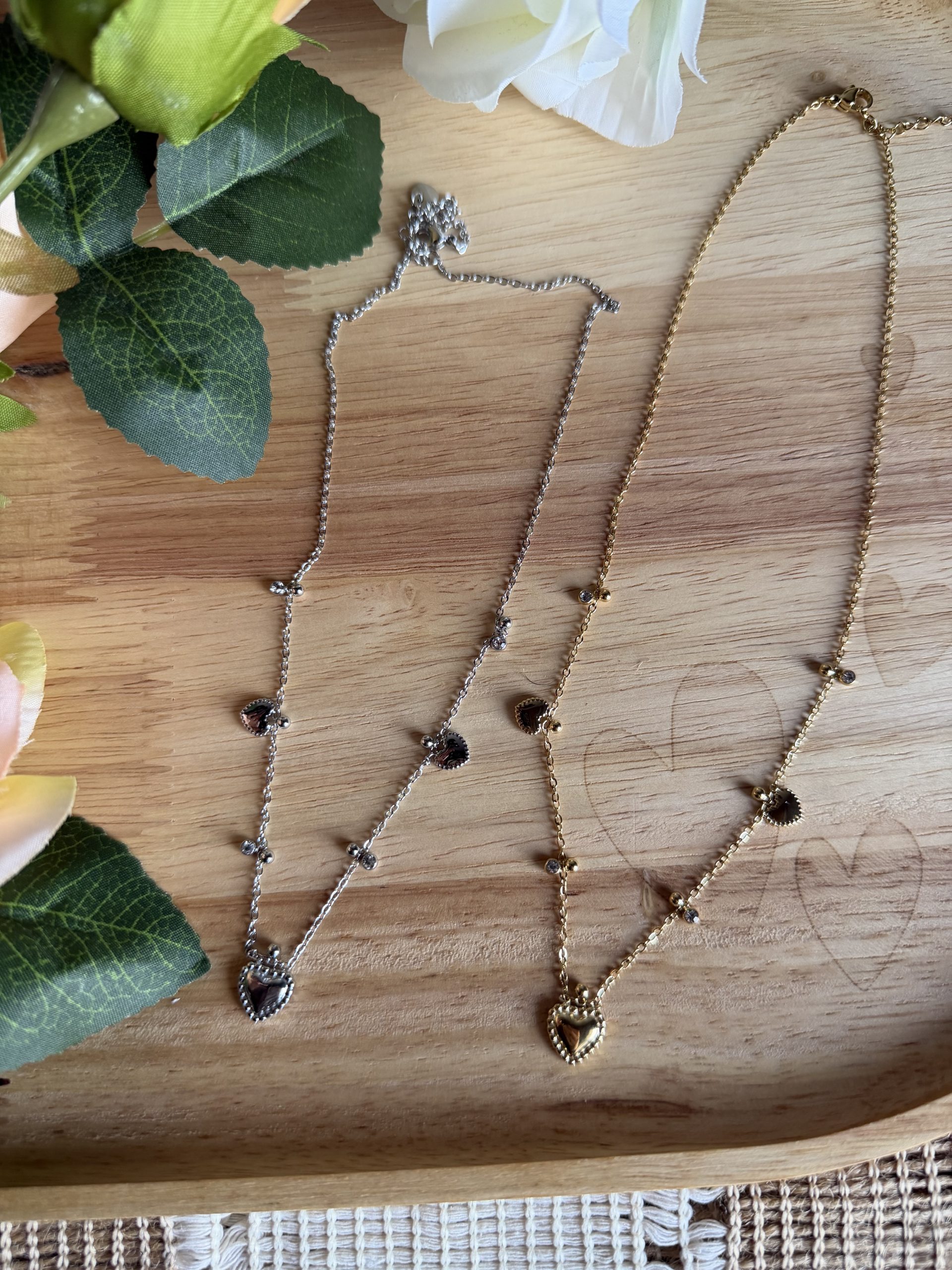 Collier "Pensée"