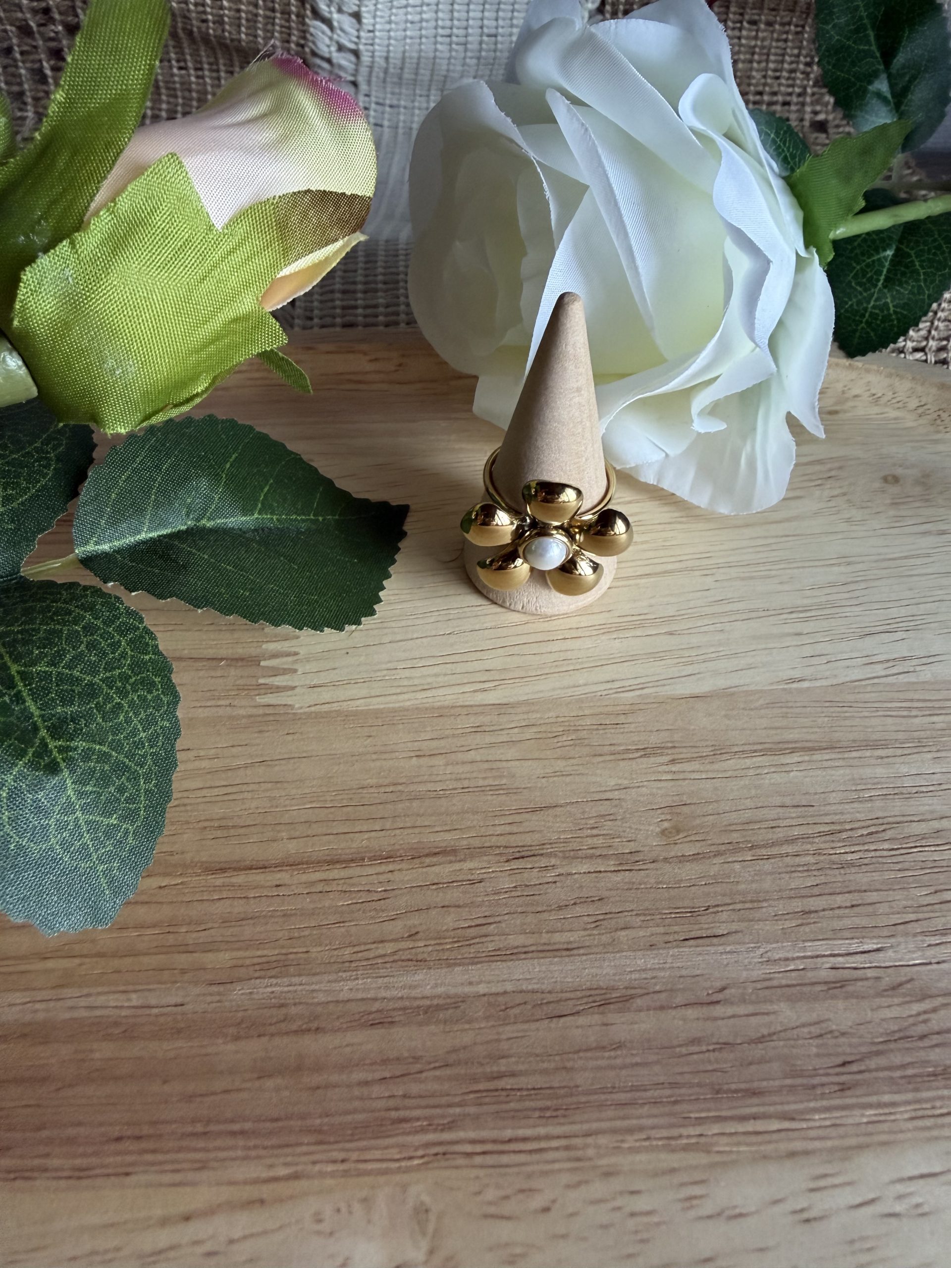 Bague "Fleur de Perle" – Image 2