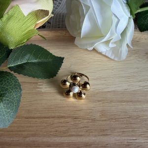 Bague "Fleur de Perle"