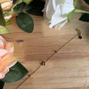 Chaîne de cheville "Célestine"