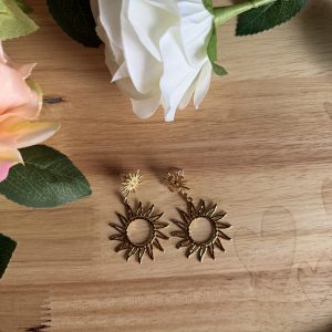 Boucles d’oreilles "Soléa"