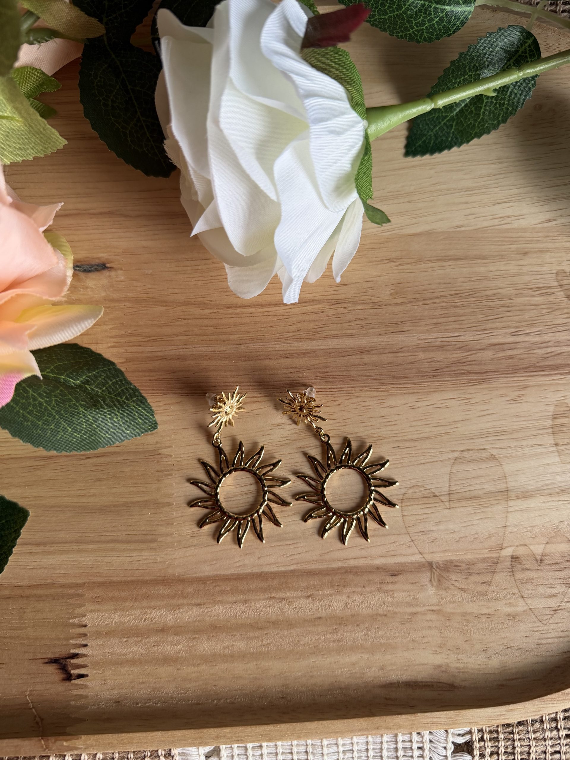 Boucles d’oreilles "Soléa"