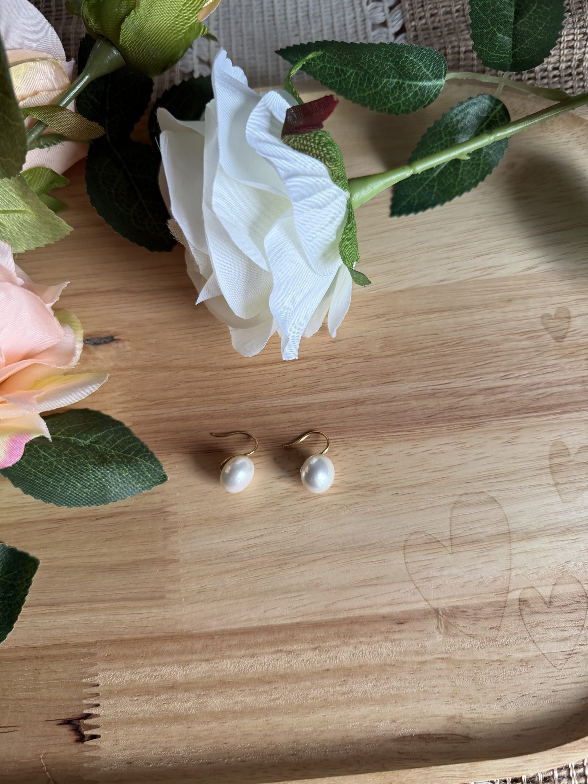 Boucles d’oreilles "Néroli"